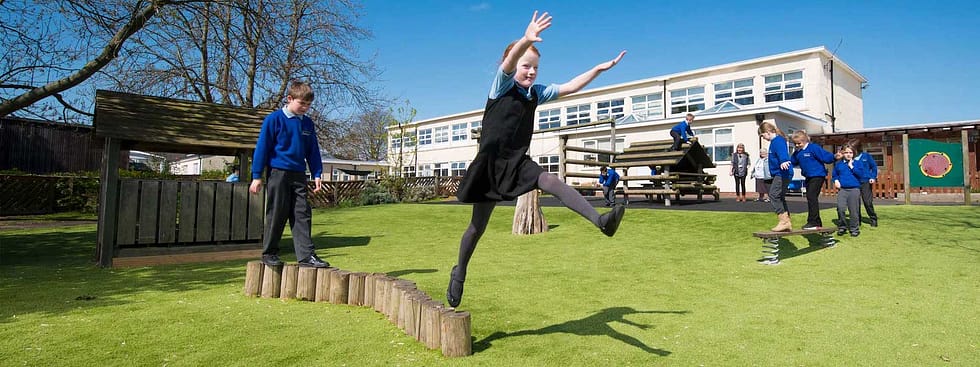 Safe Artificial Turf Play area